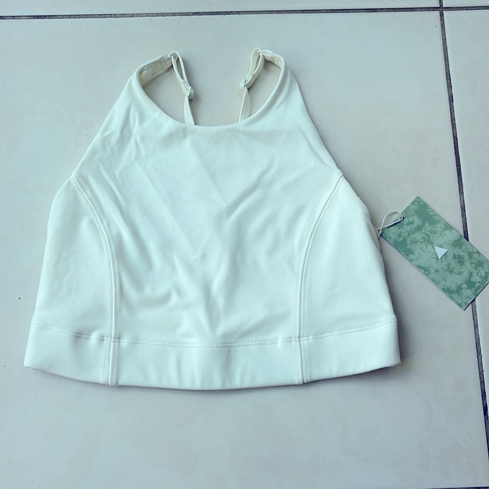 Balance Athletica / Vitality white workout top